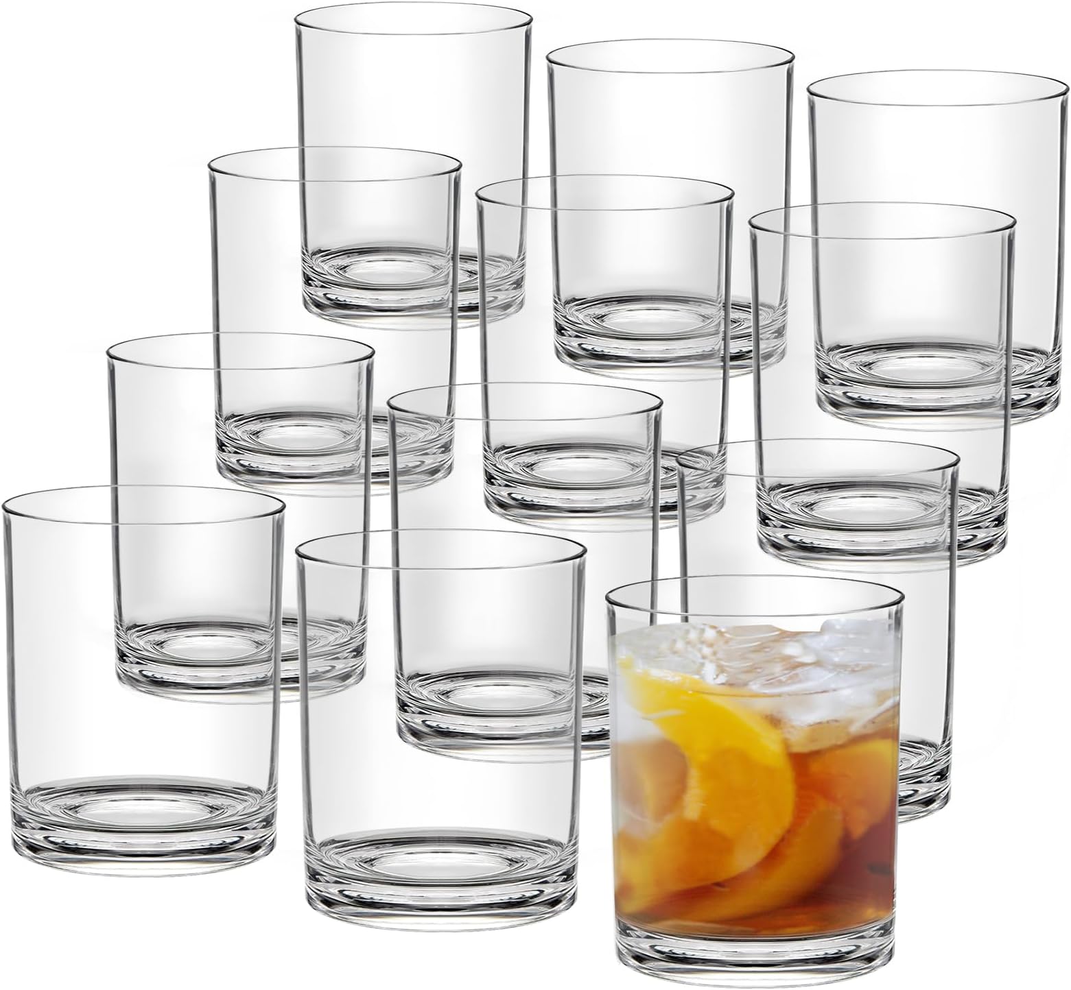 Kryllic Plastic Tumblers Set Of 16 Color Plastic Drinking