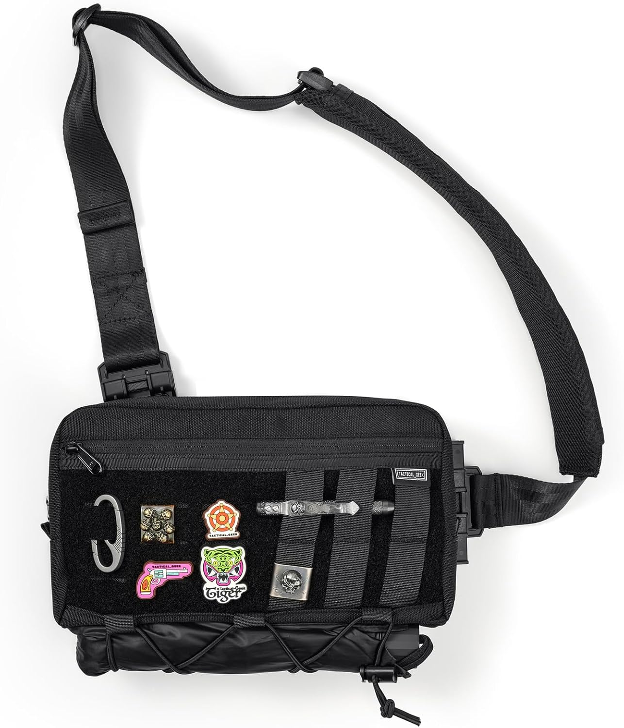 TACTICAL_GEEK Cache L3C EDC Sling Bag Chest, Lightweight Shoulder