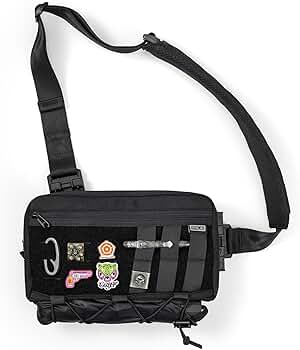 Amazon.co.jp: TACTICAL_GEEK クロスボディショルダーバッグ ナイロン