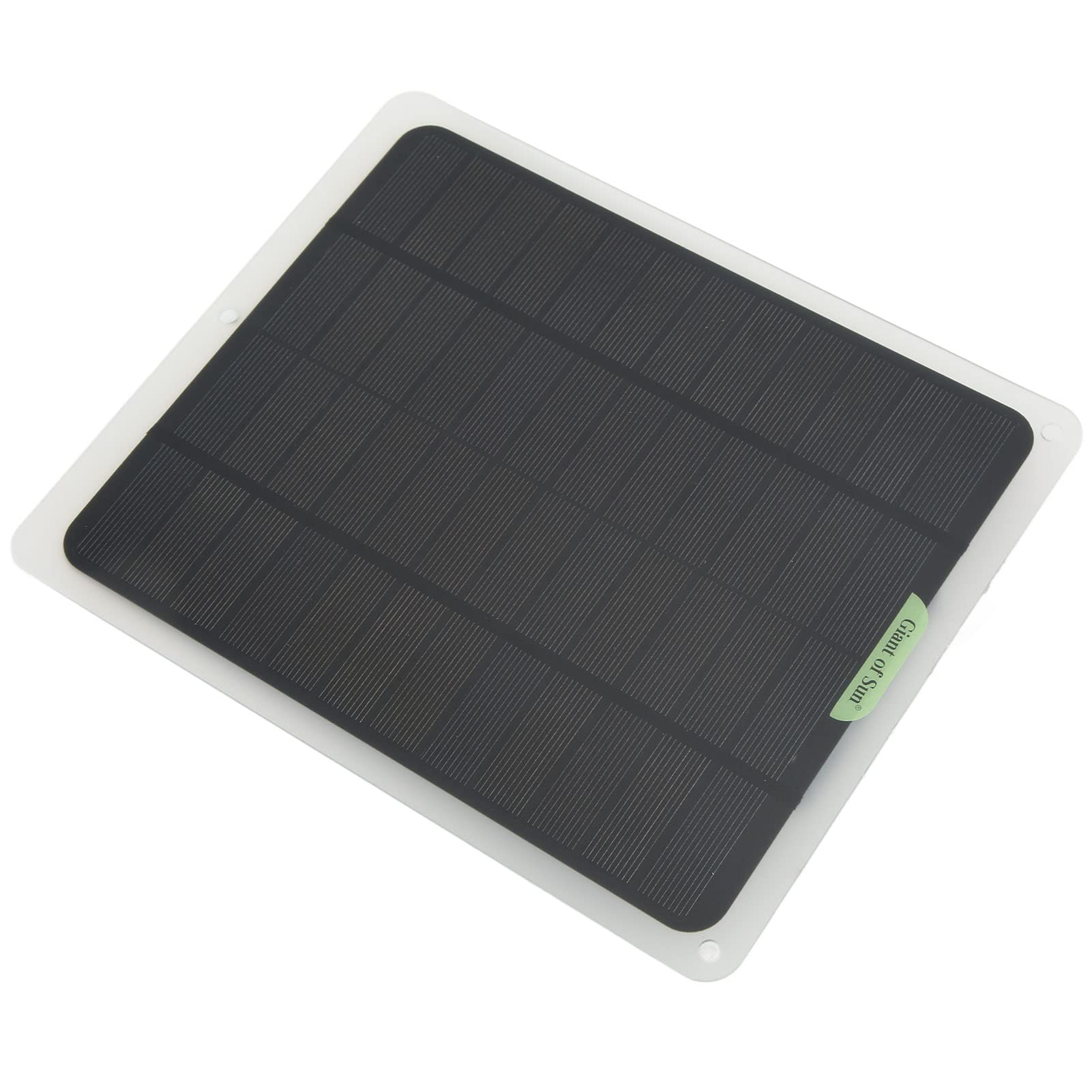 Kit caricabatteria Solare Portatile 12V 20W monocristallino Doppia Uscita USB Pannello Solare Leggero mantenitore di Batteria per Auto Barca Marina Ricarica di Emergenza e