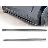 KARPAL Pair Side Skirt Extension Splitter Fits for 2014-2020 BMW F32 F33 F36 4 Series M Sport Carbon Style