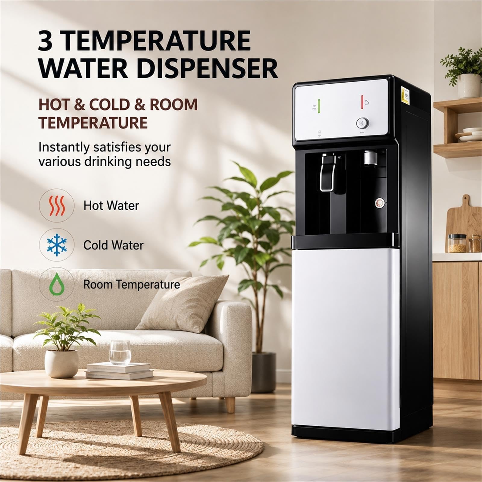 Dispensador de Agua de Carga Inferior