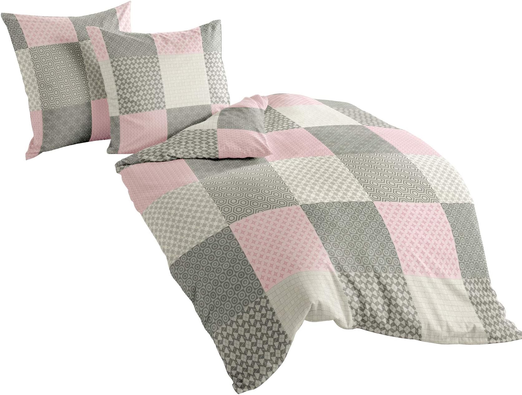 Bierbaum Bettwäsche 6452 Fein-Biber - 135x200 Cm Kiwi Design