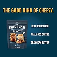 Vista 3 de John Wm. Macy - Asiago & Cheddar Cheese Crisps - Hand Crafted, Non GMO, and Nothing Artificial - Made with Real Cheese - 11 oz. Bags - 2 Pack