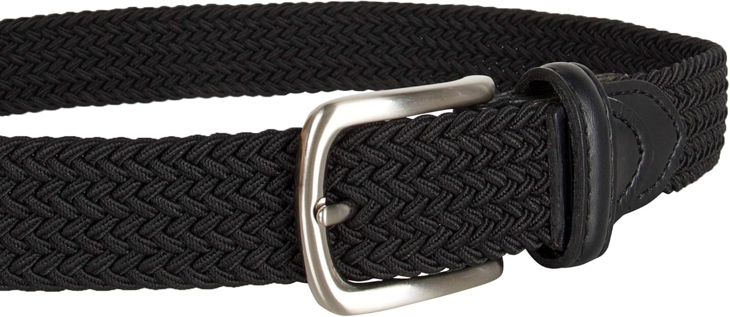 Dockers Boys' Dockers Big Boys' Braided Elastic-Web Stretch Belt - Image 3