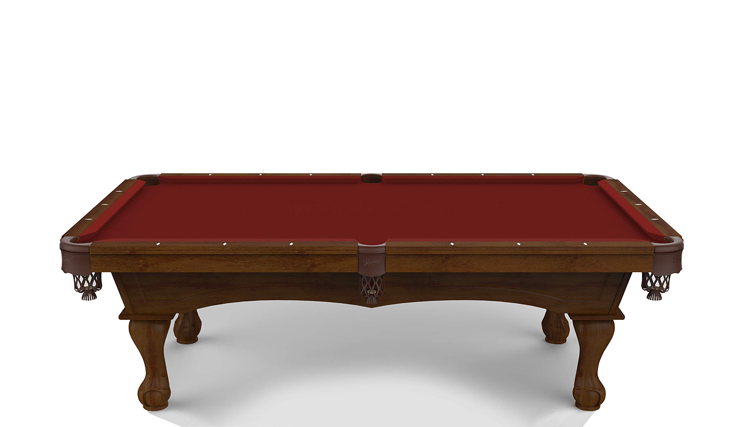 Hainsworth Classic Series - 8' Red Pool Table Cloth by The Holland Bar Stool Company