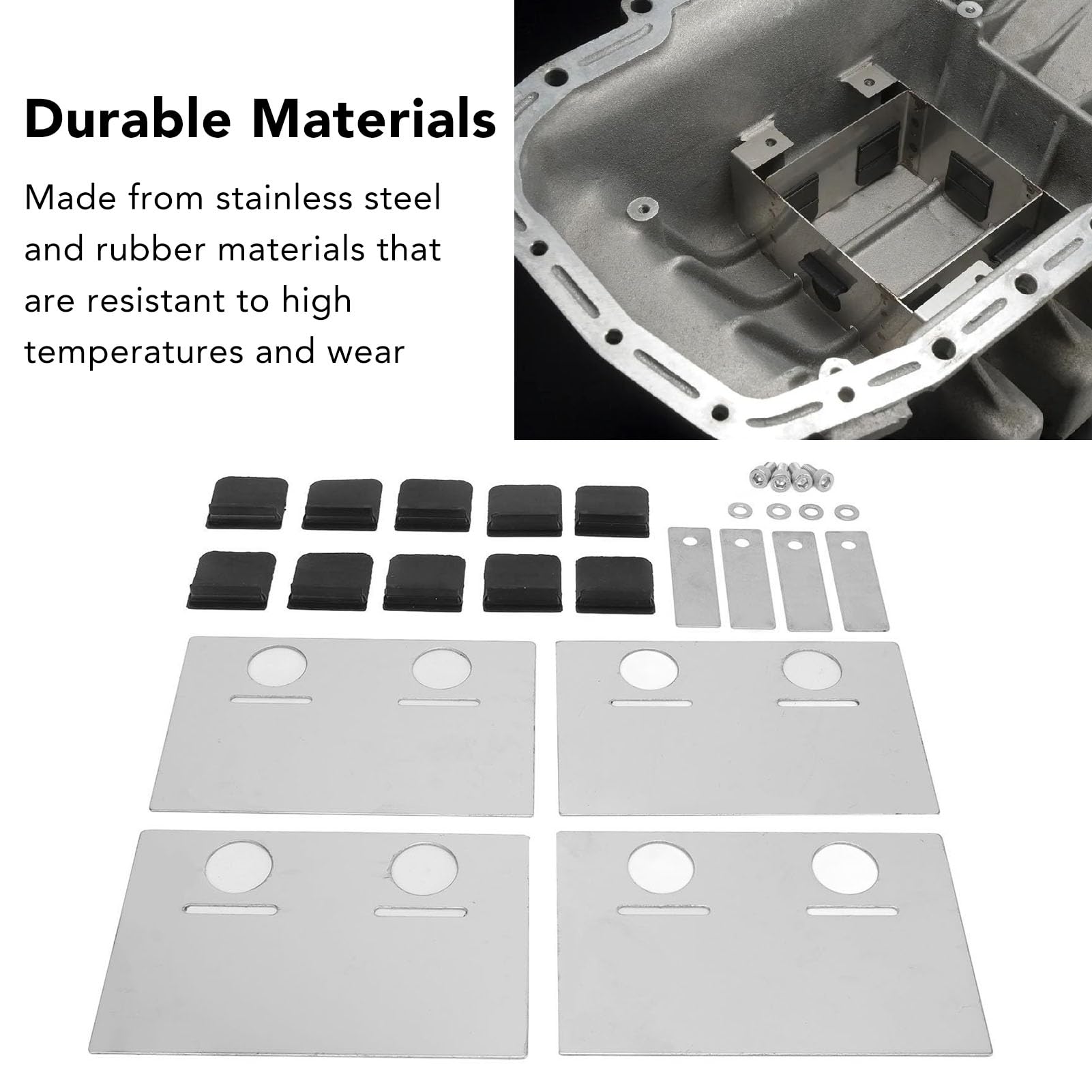 Jeffergarden Déflecteur De Carter D'huile, 10 Pièces, Excellente