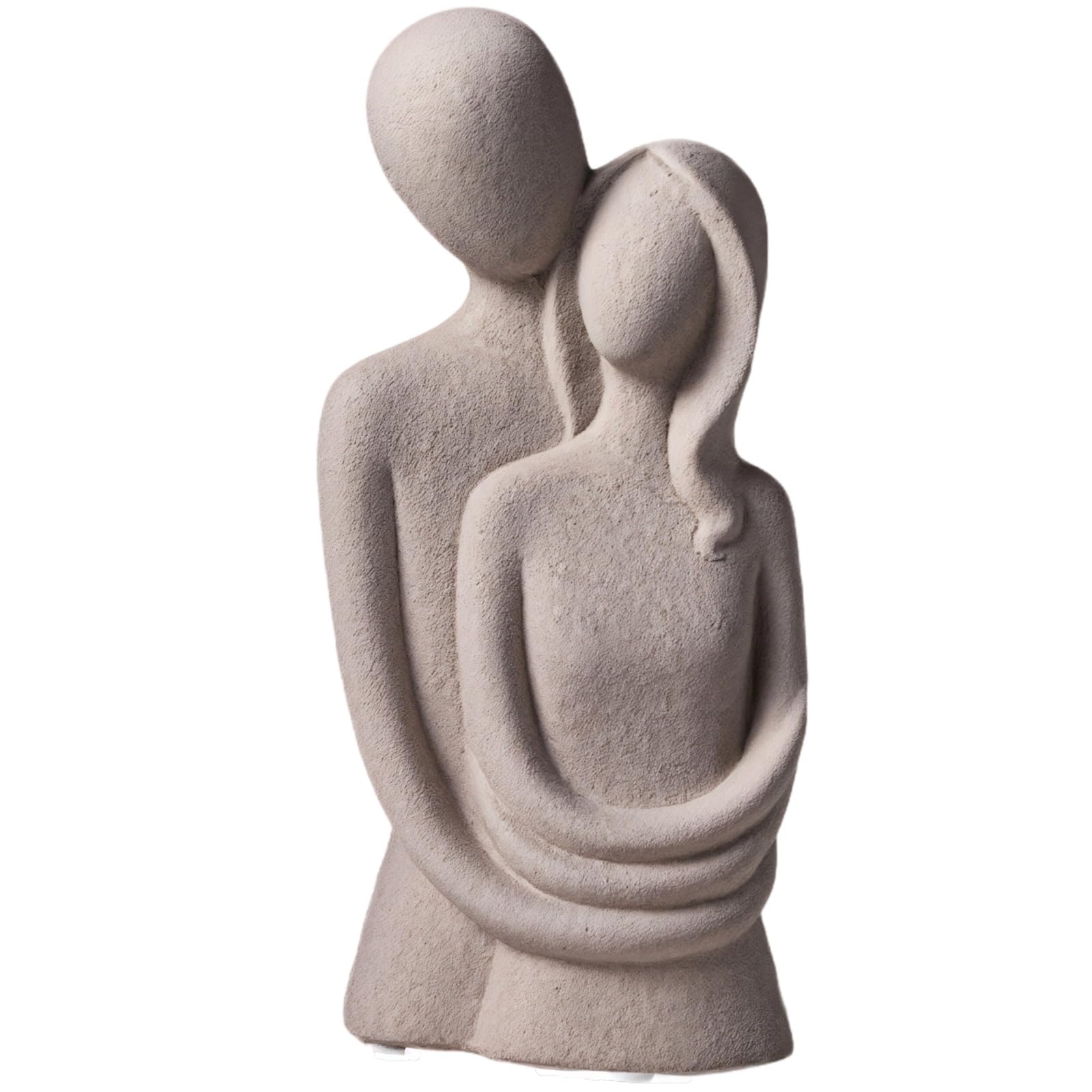 Dekoracja półki na książki z żywicy, abstrakcyjna statuetka myśliciela, nowoczesna rzeźba do czytania do salonu, sypialni, biurka i półki, minimalistyczna figurka artystyczna, projekt z uściskiem pary