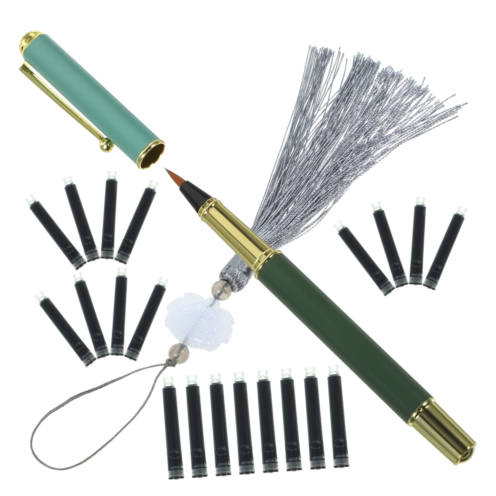 Ciieeo 4sets Per Calligrafia Con Ricaricabile Per Scuola e Casa Con Ricariche e Accessori
