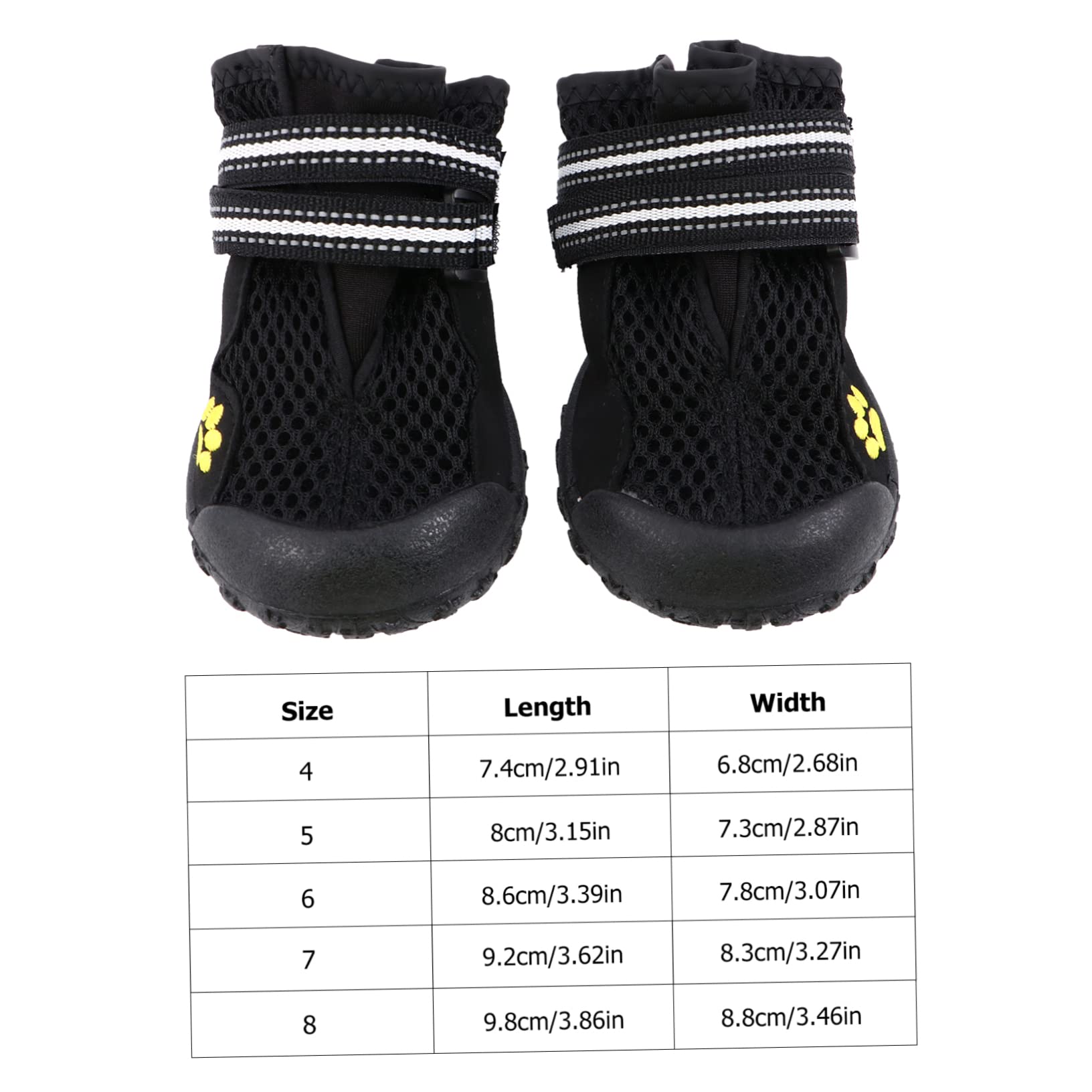 minkissy 1 Set scarpe per cani da trekking per animali domestici antiscivolo per cani scarpe da alpinismo per animali domestici stivaletti per cani protezione zampa gatto regali all'aperto cane scarpe