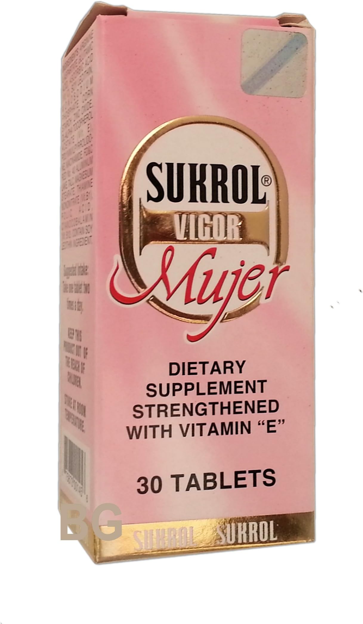 Sukrol Vigor Mujer Dietary Supplement With Vitamin E 30 Tablets... mtc