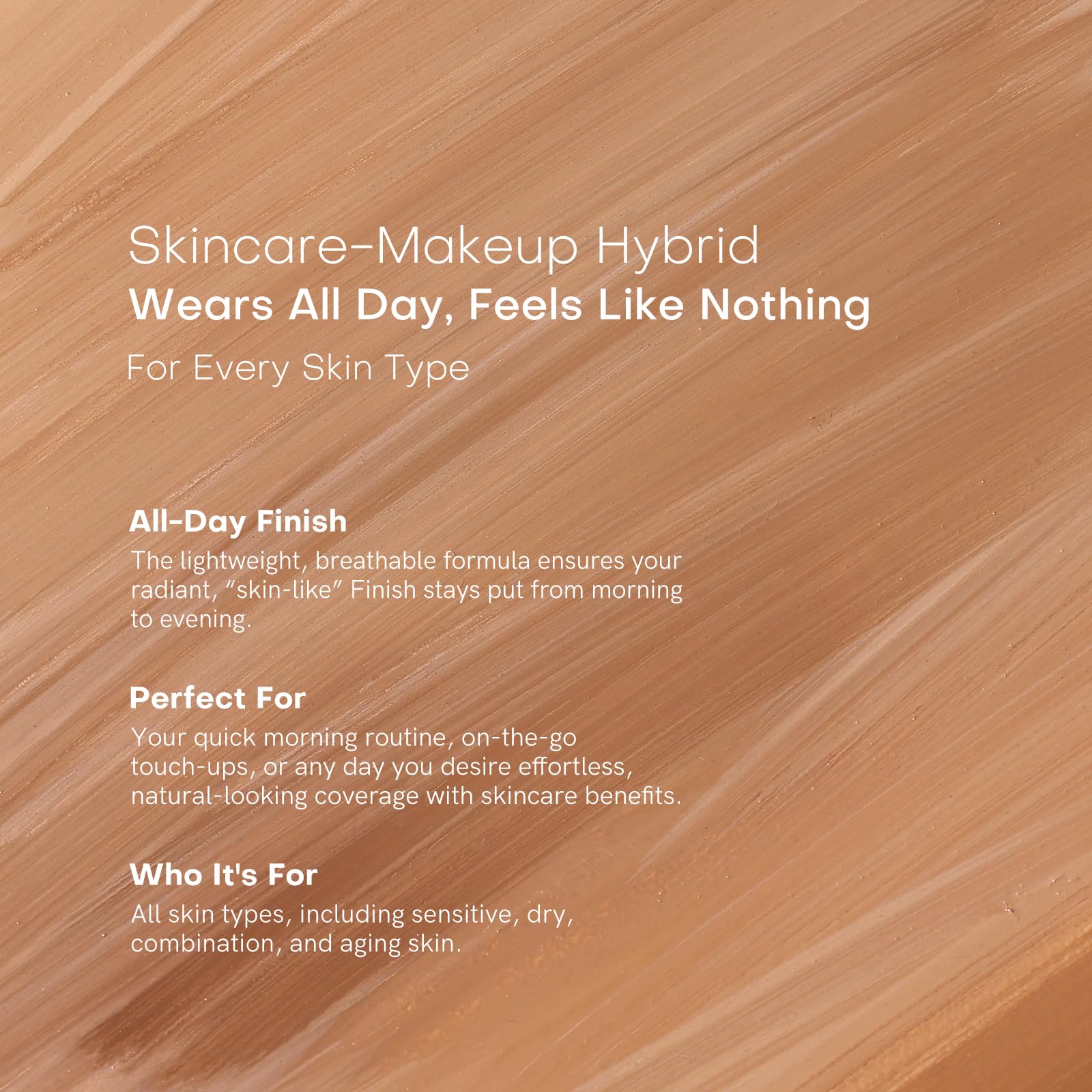 bayfree Glow Skin Tinted Moisturizer, Skin Tint Hydratante Teintée Légère Longue Tenue, Fini Transparent et Aérien, Alliant Maquillage et Soins de la Peau, Naturel et Modulable