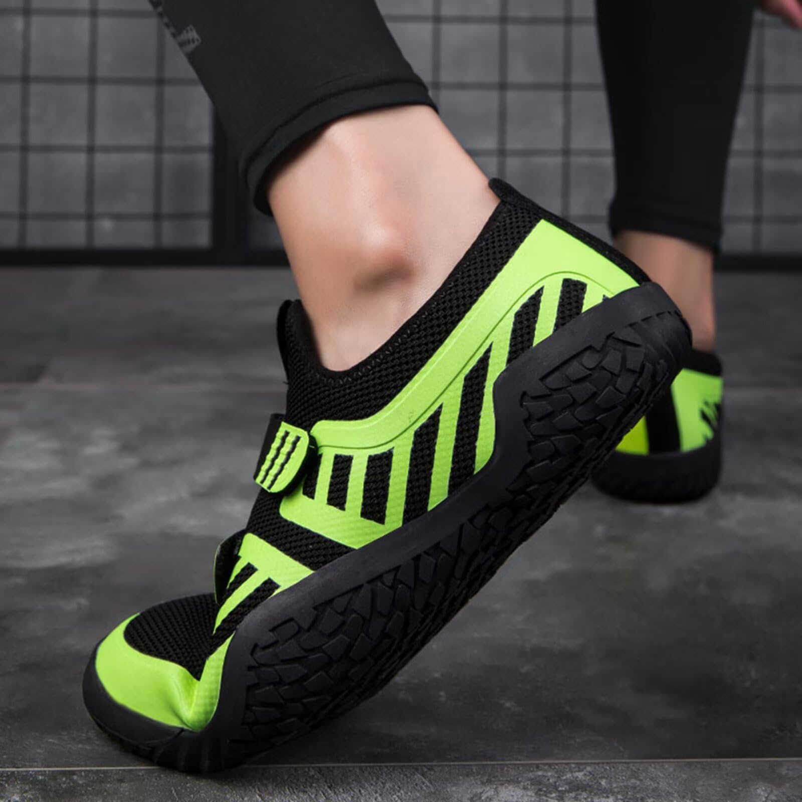 Zapatillas de Halterofilia Hombres y Mujeres,Zapatos de Peso Muerto,Levantamiento,Ligeras Y CóModas,Estanqueidad Ajustable,Adecuado para Fitness,Pesas,Culturismo,Peso Muerto