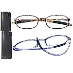 AQWANO 4 PACK Computer Reading Glasses Blue Light Blocking Lightweight TR90 Flexible Frame UV Protection Readers for Women Men (C1, 4.00)