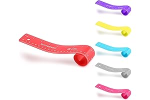 Compact Ruler: The Unbreakable, Flexible Ruler for Comfort and Accuracy