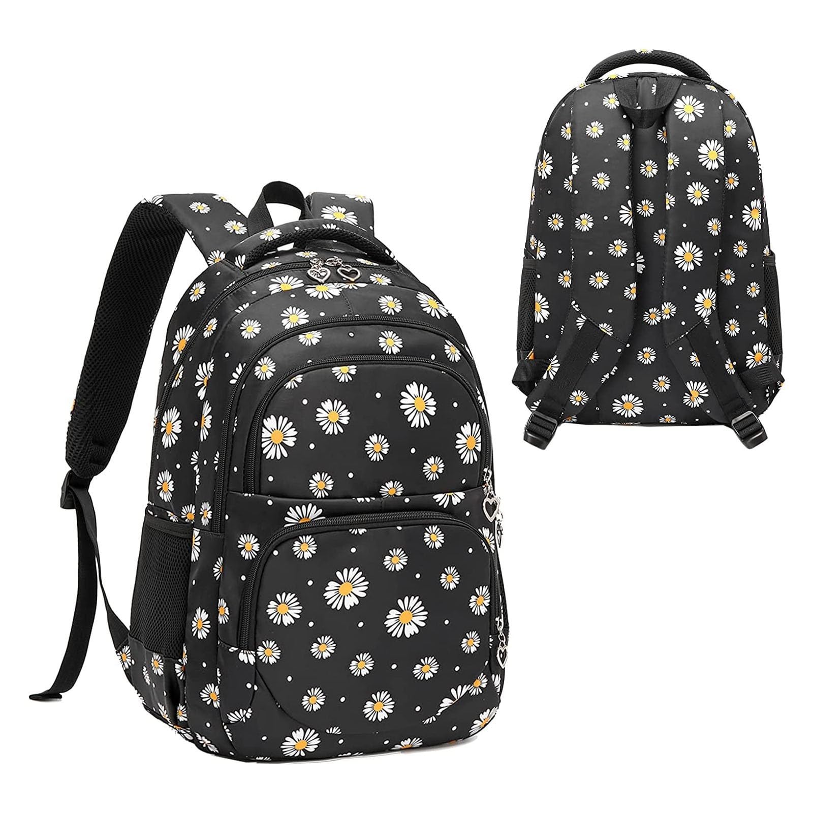 Zaini da nuoto per nuotatori zaino con stampa per bambini con astuccio per il pranzo 3 borse leggere per libri per scuola media per bambini unisex