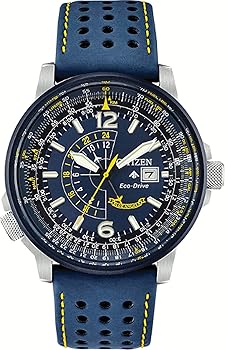 【極美品】シチズンプロマスターブルーエンジェルス BJ7007-02L海外モデル Citizen Promaster Nighthawk Men's Eco-Drive Blue Dial Watch