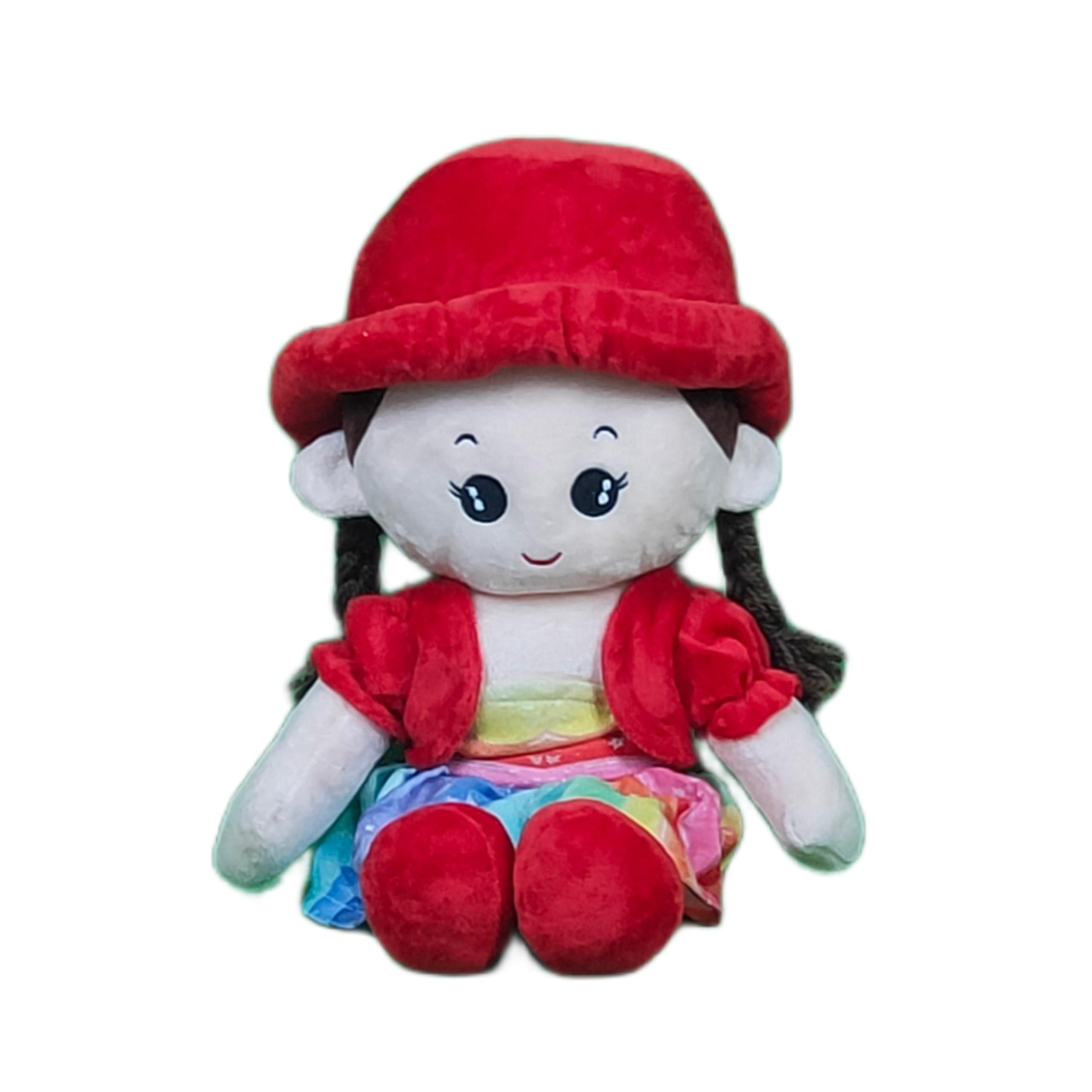 Play Hour Rag Doll Plush Soft Toy Wearing Red Cap for Ages 3 Years and Up, 45cm (B0CX5B3MBD) Amazon Price History, Amazon Price Tracker