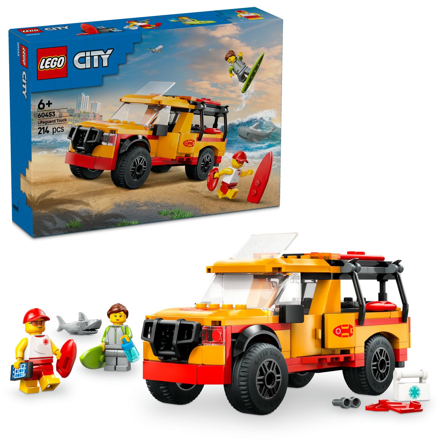 LEGO City Cankurtaran Kamyoneti 60453-6 Yaş ve Üzeri Çocuklar için