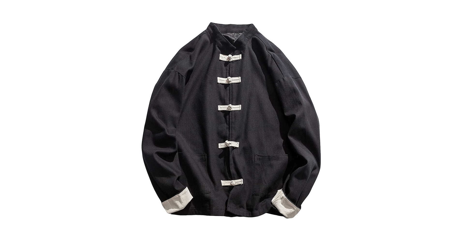 ジャケット・アウター 90's Traditional Black Kung Fu Jacket ジャケット・アウター 90's Traditional Black Kung Fu Jacket