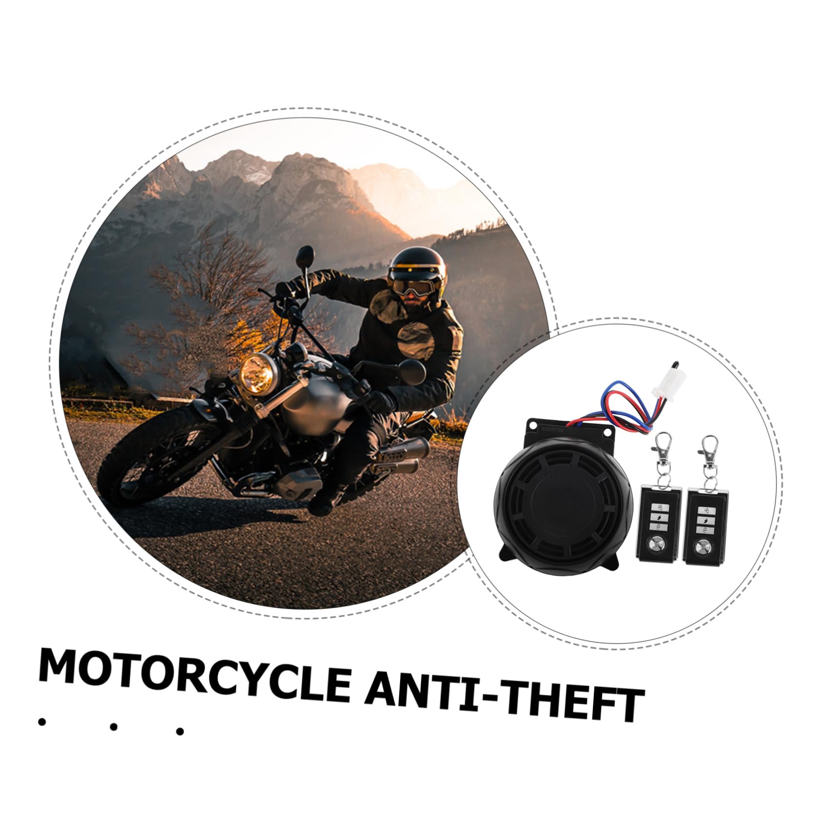 Allarme Antifurto Moto con Telecomando, Integrato Abs