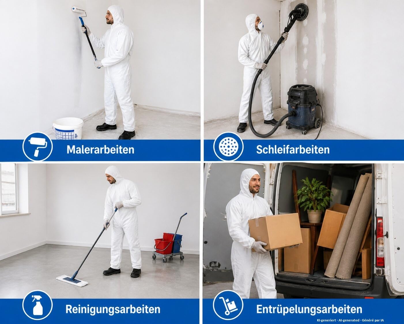 PP-Schutzanzug Einweg Weiß Ganzkörperanzug, Lackier- & Maleranzug Einweg mit Kapuze, Einweg Arbeits-Overalls für Herren/Damen, latexfreie Schutzkleidung, Einweganzug