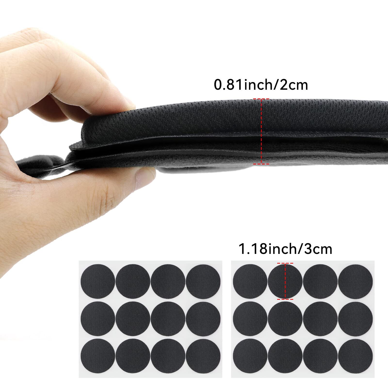 Coussinets de casque tactiques Airsoft en mousse à mémoire de forme - Coussin de protection pour casque Fast MT MICH IBH AF ACH