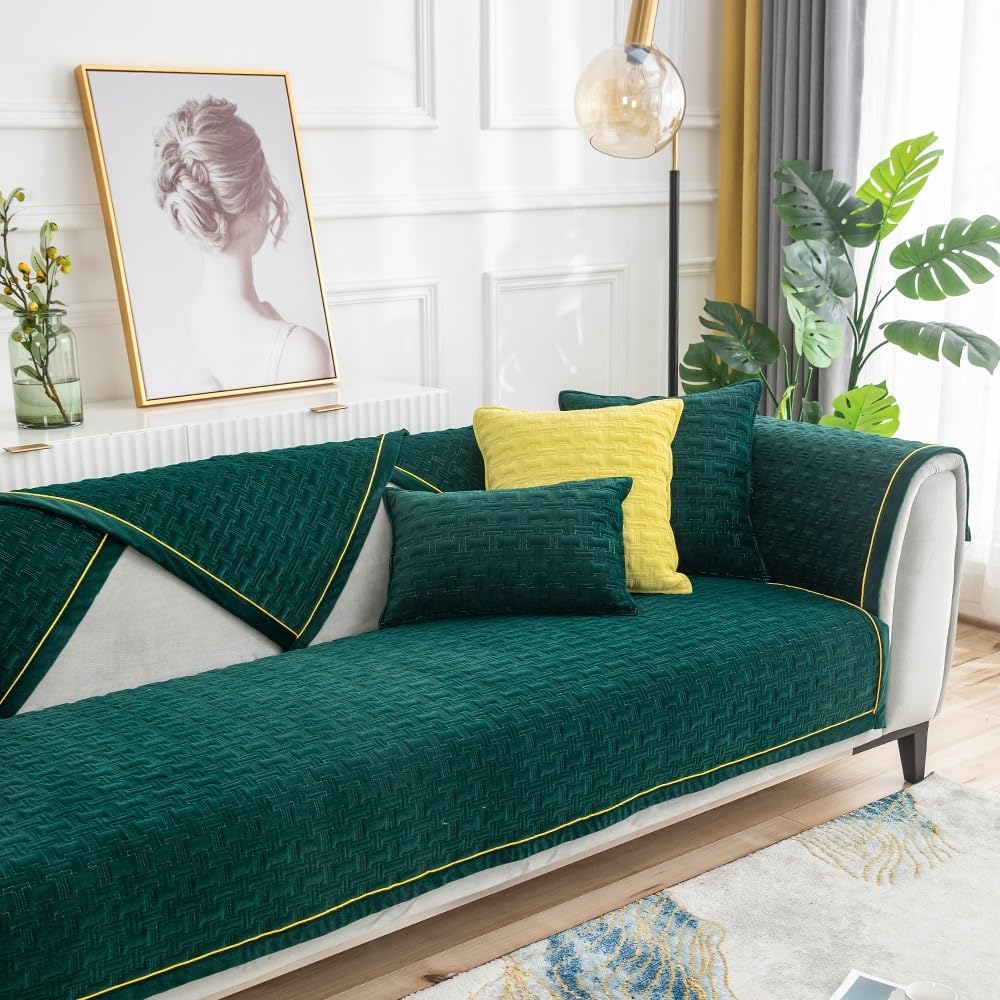 Sofa Cover Armrest Couch Slipcover Pet Quilted Furniture Protectors of