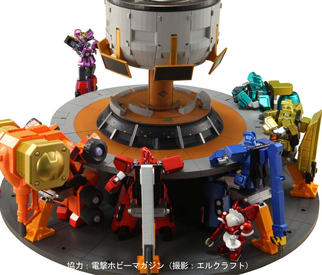 Bandai Tamashii Nations Volfogg and Big Order Room GaoGaiGar Super Robot Chogokin