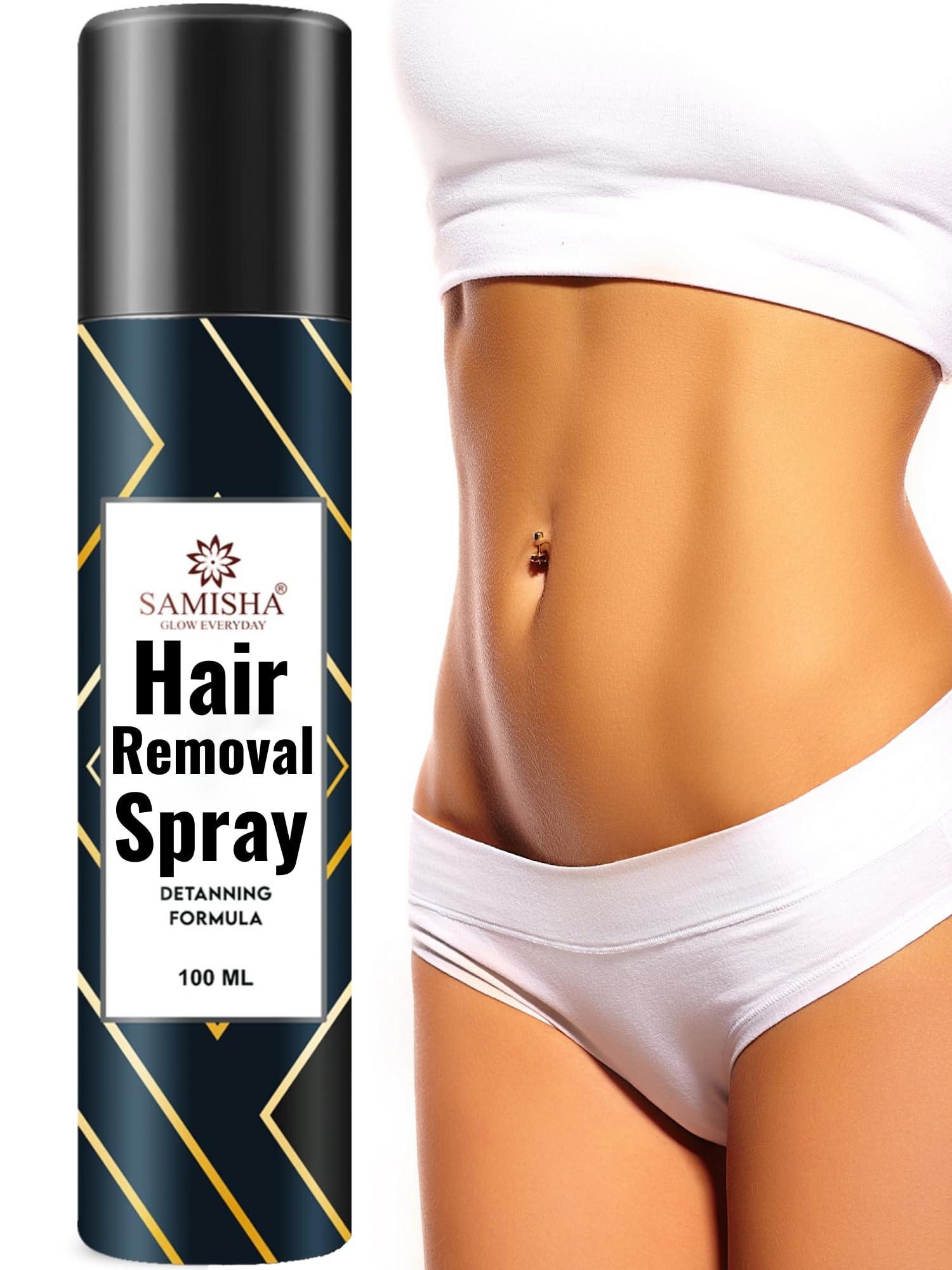 Hair removal spray SAMISHA - Hair removal spray for women private part | Hair remover for women hair remover | Hair removal for women | Instant hair removal spray for women | Hair remover spray for women (B0D8HVS1F7) Amazon Price History, Amazon Price Tracker