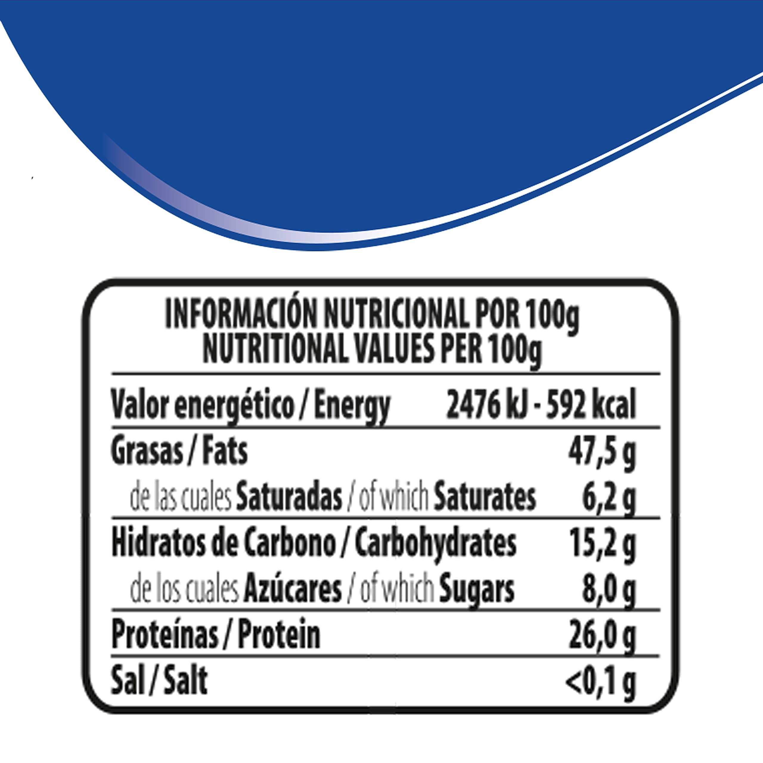 SALYSOL | Pipas peladas de girasol envasadas al vacío 10 x 55gramos. Frutos secos snacks sin conservantes ni aditivos.