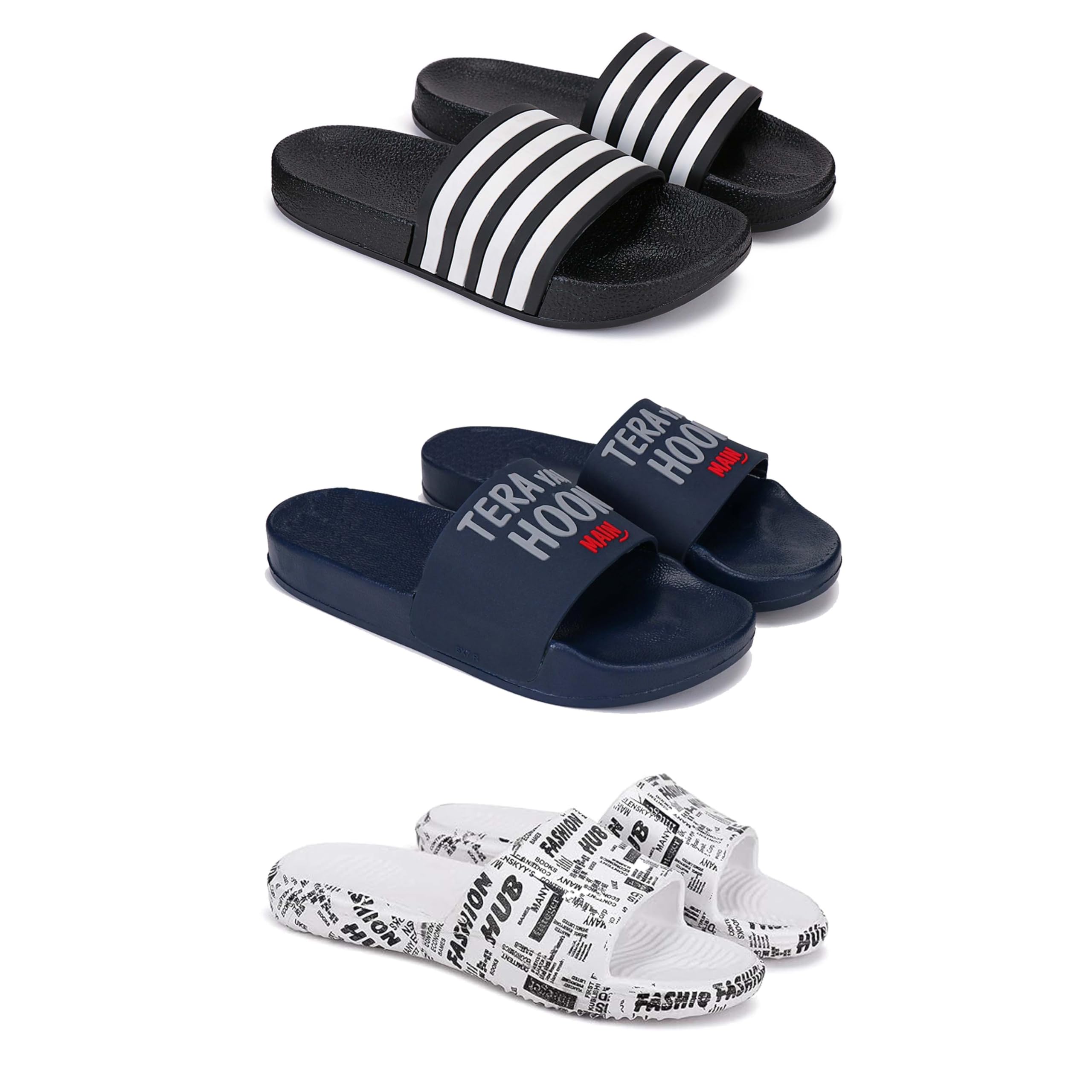 Men's Sandals | Lightweight Wear| Stylish & Easy to Wear For Men's GP-San-(3-COMBO)-3024-1588-3104-picture-37