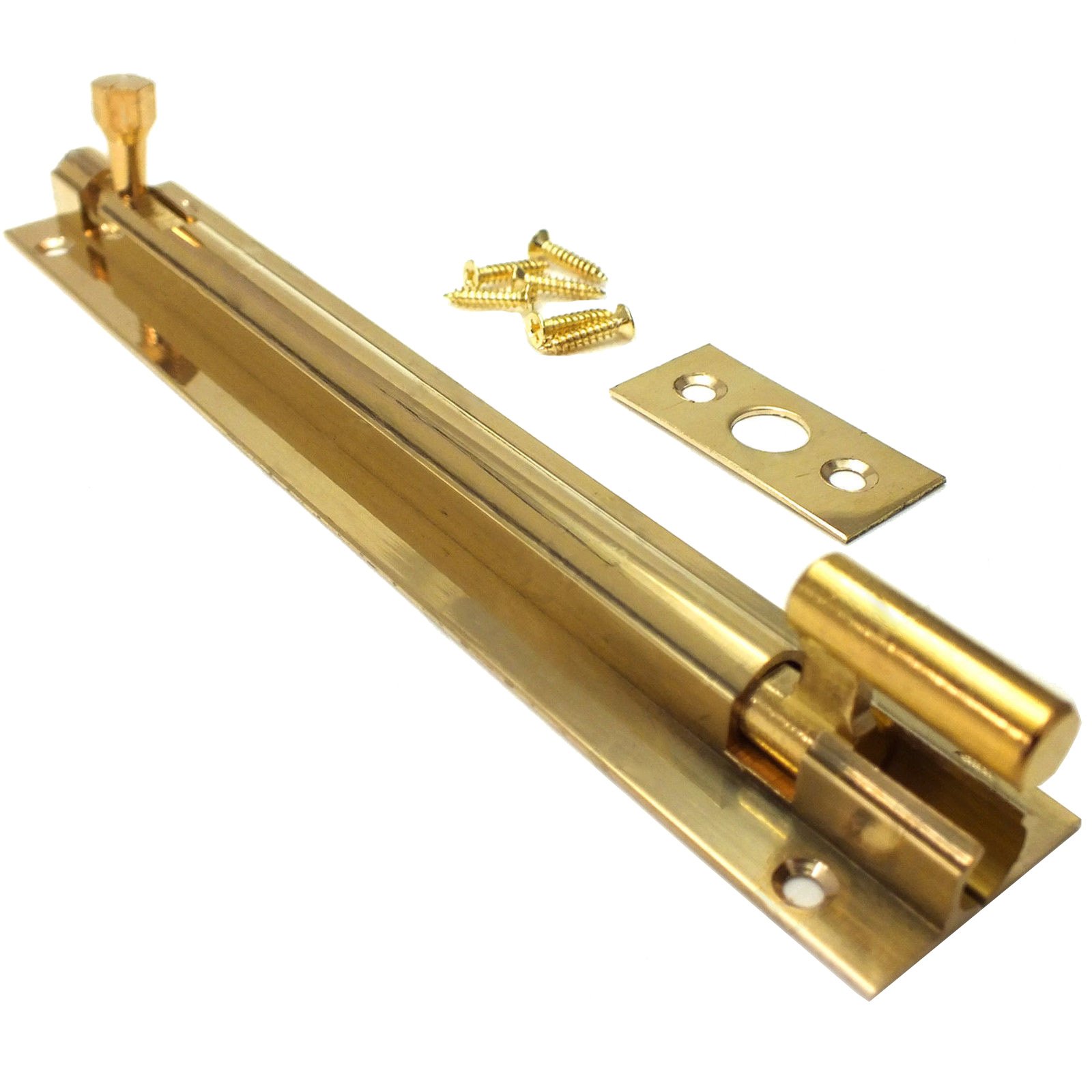 Solid Brass Necked Slide Bolt Ideal for Bathrooms | 150mm
