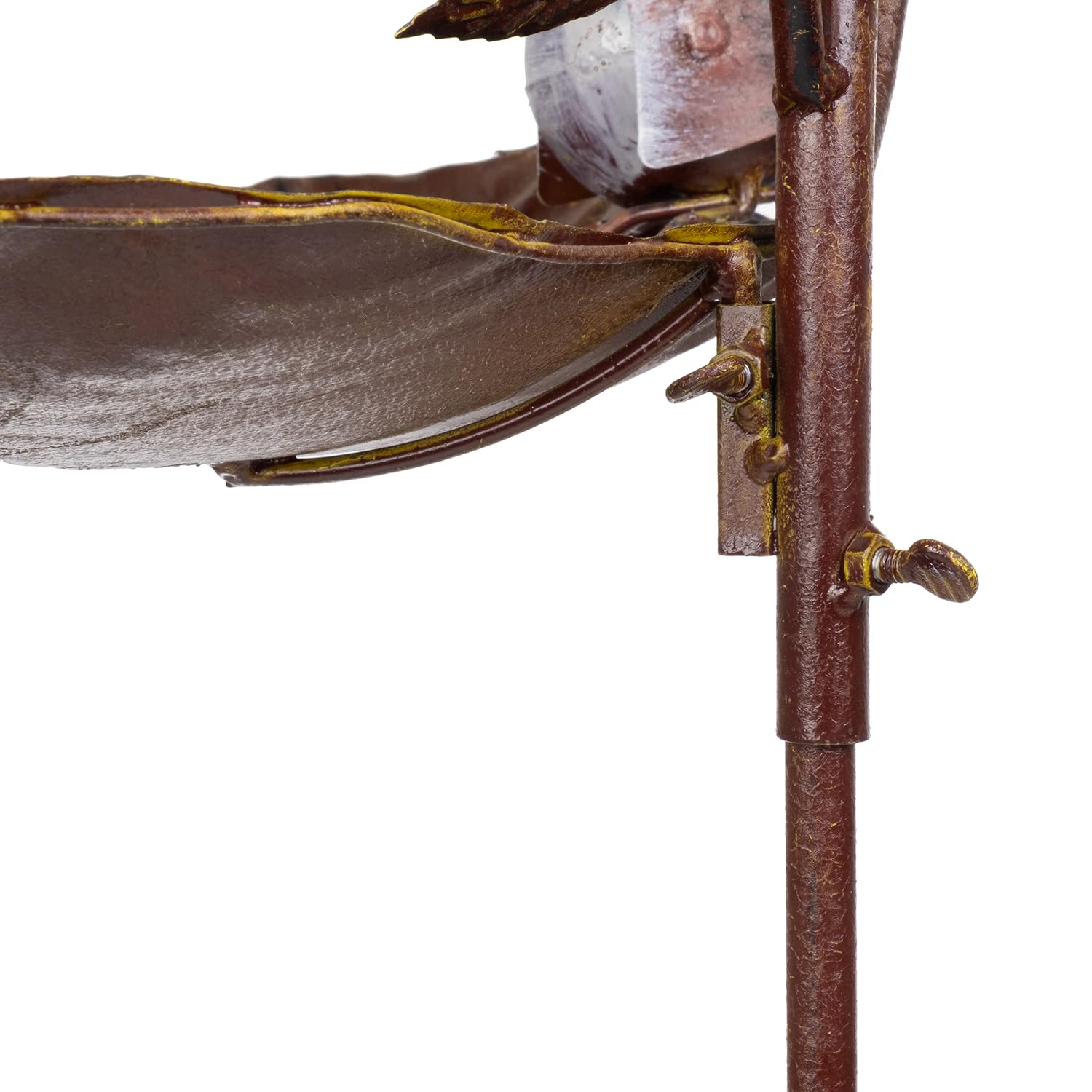 Moritz Gartenstecker Eulen Metall 129 cm – Vogeltränke Stab Gartendeko Deko