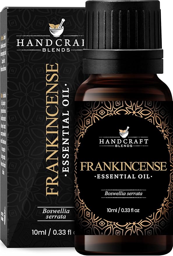 Handcraft Blends Frankincense Essential Oil - 0.33 Fl Oz - 100% Pure and Natural - Premium Grade Essential Oil for Diffuser and Aromatherapy, and DIY Soap Making