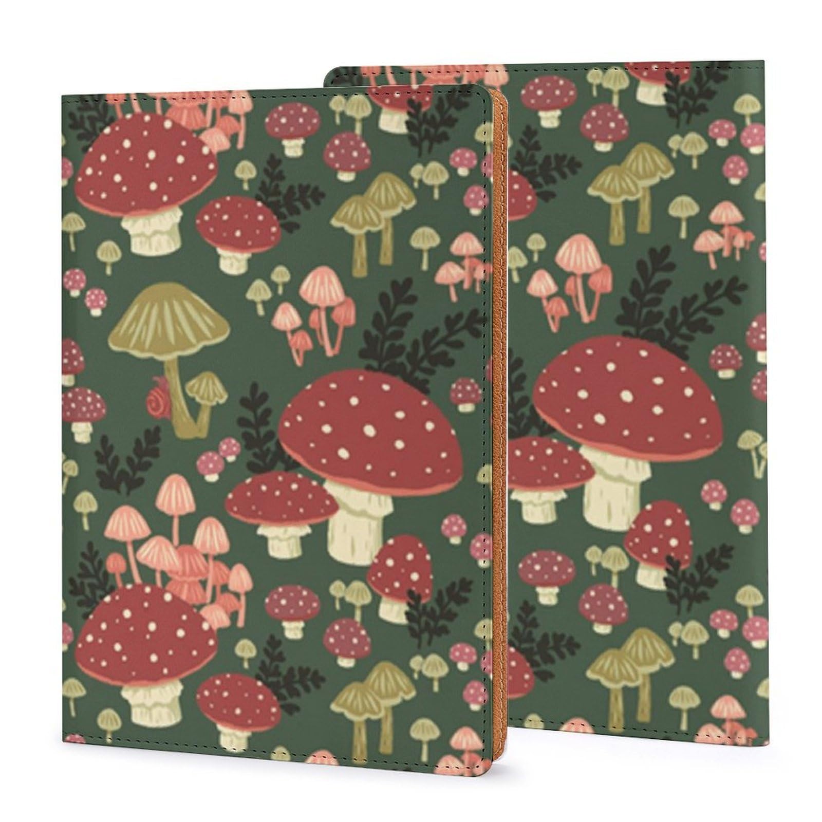 Couverture rechargeable A5 Bright Mushrooms contre l'usure des carnets de notes - 8