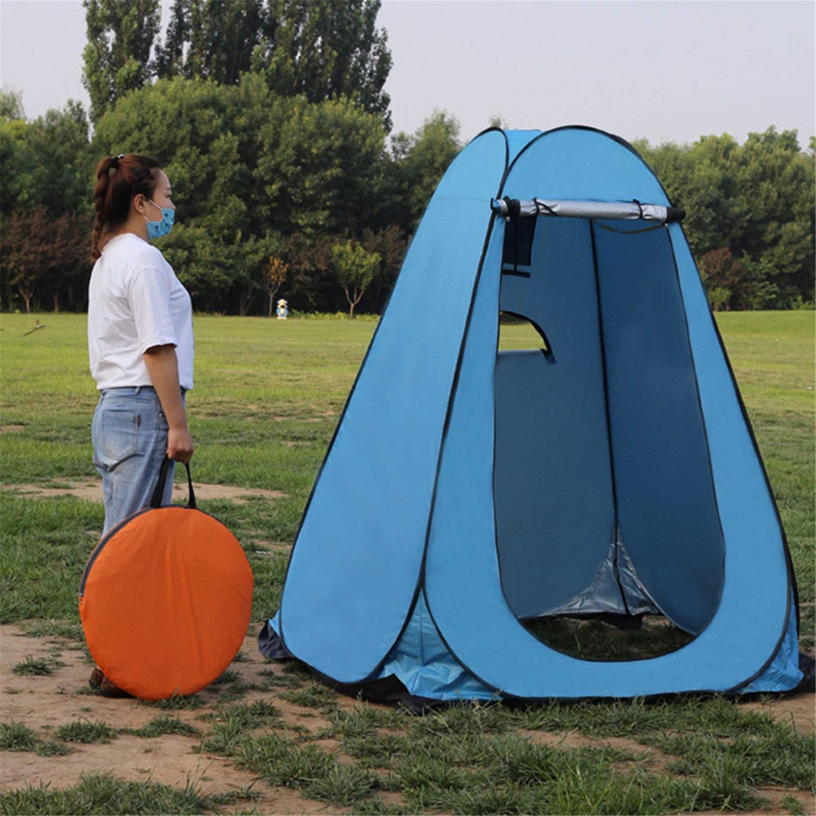 Tenda Spogliatoio Portatile Tenda all'aperto con tessitura portatile Privacy Privatta Doccia Toilette da campeggio per la Privacy in Campeggio