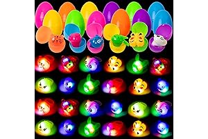 Easter Light Up Eggs with Toys