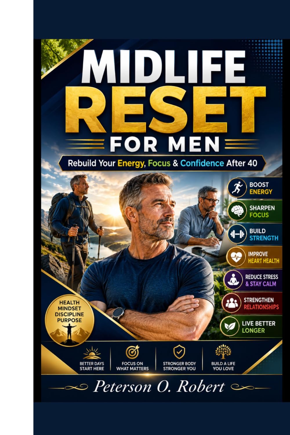 MIDLIFE RESET FOR MEN: “Rebuild Your Energy, Focus & Confidence After 40”