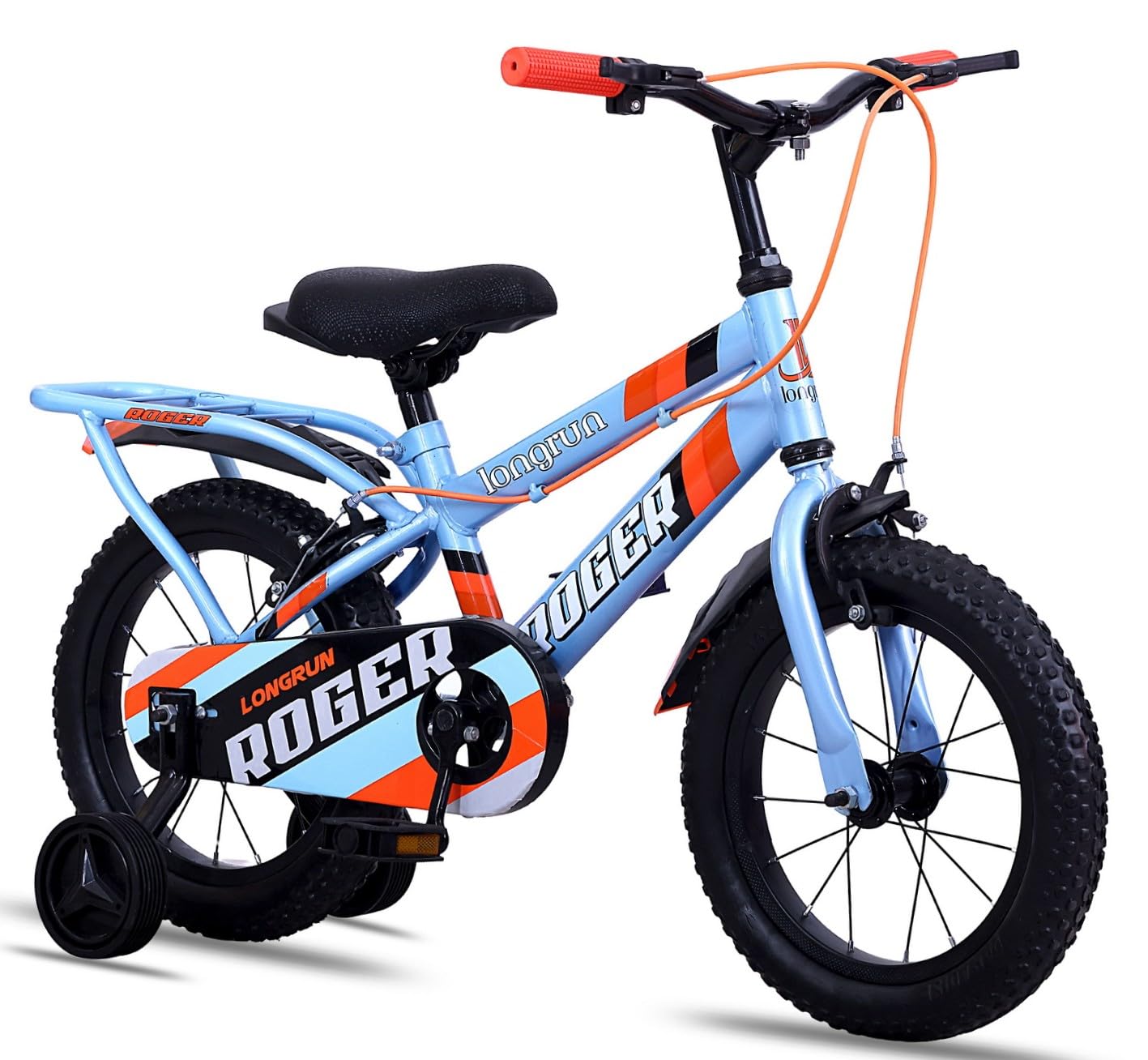 Longrun Roger Kids Bike - 14T with Training Wheels -1 Longrun Roger Kids Bike - 14T with Training Wheels -1