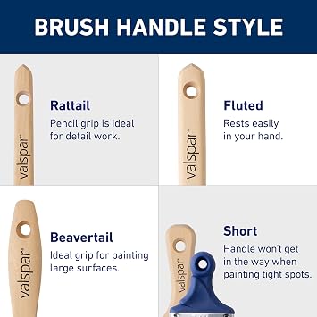 Valspar Wall and Trim Precision and Control Angle Sash Brush, 2-1/2 in.