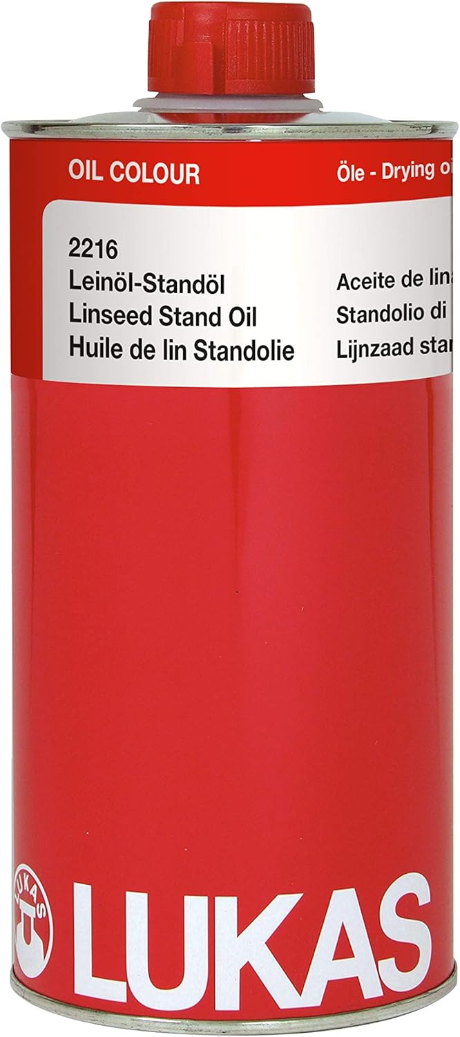 Lukas Artist Fast Drying Oil Painting Medium Professional for Glazing - 1 Liter