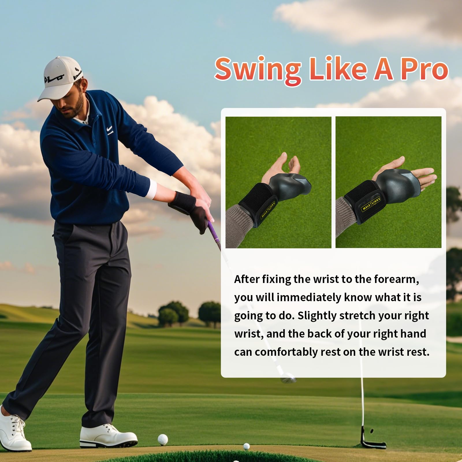 Amazon.com : MELE LINKS Golf Swing Trainer, Golf Training