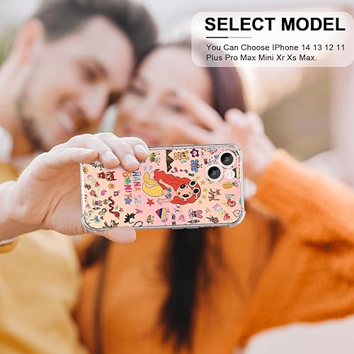 Miniatura 7 de Funda de teléfono K arol G con pelo rosa, para iPhone 15, 14, 13, 12, 11 Plus, Pro Max Mini Xr, carga inalámbrica, a prueba de golpes, transparente,