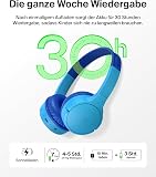 Belkin SoundForm Mini Casque Audio sans Fil pour Enfants avec Micro - Bleu - 4
