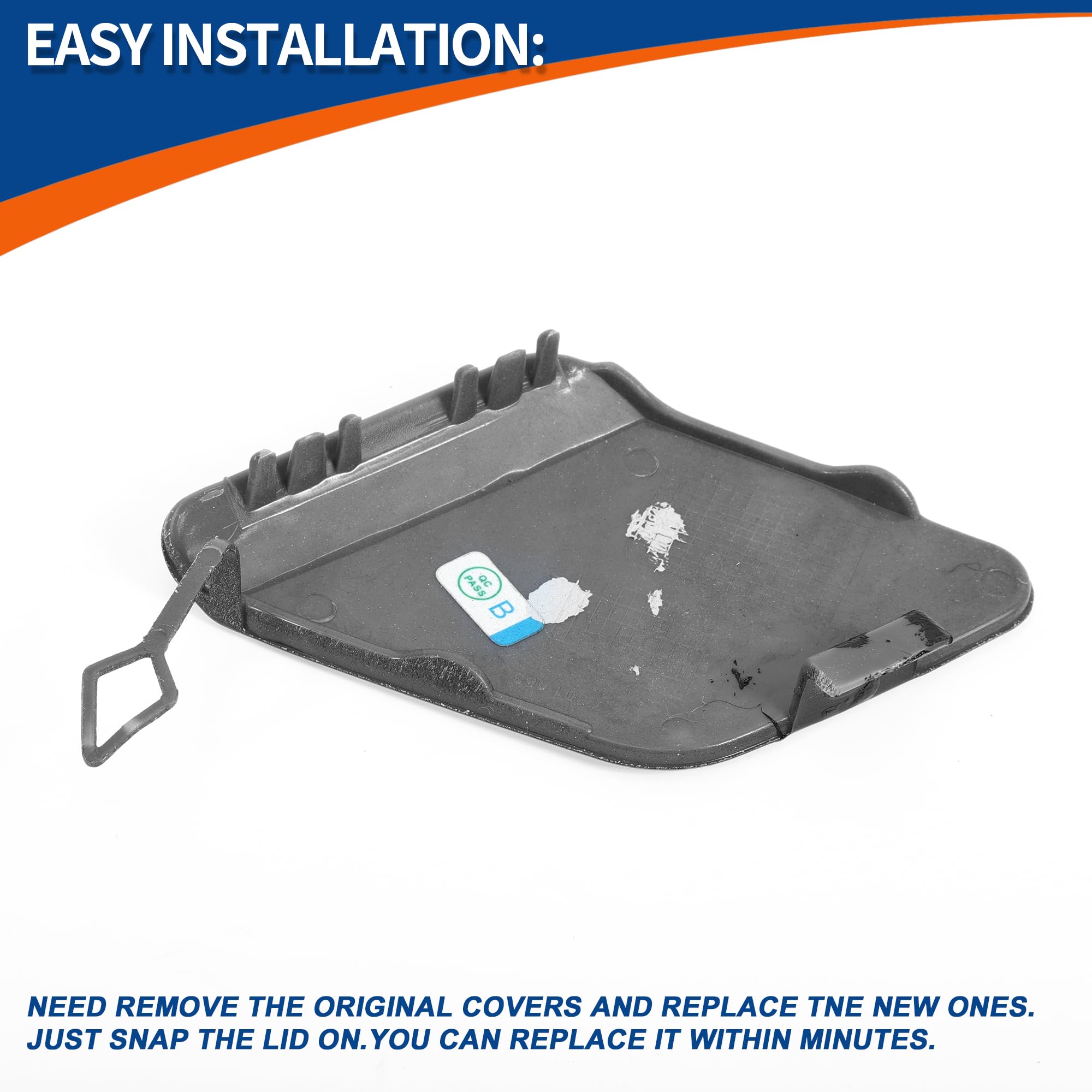 Copertura Gancio Traino Per BMW X1 E84 2013-2015 - Tappo Paraurti Posteriore, ABS, OEM 51127303816