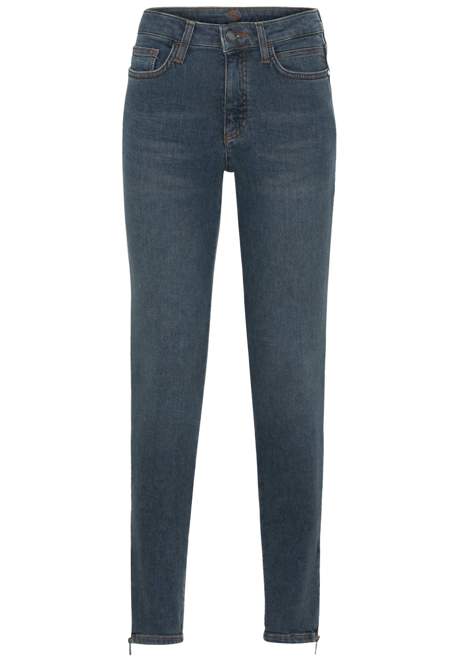 Camel Active Womenswear Women's Trouser, Blau(greybluedenim (40)), Gr. 29/30 Pants, Blau, 29/30