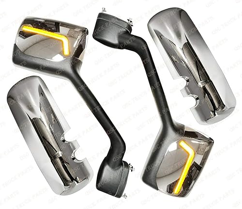 QSC Performance - Juego de cubiertas de espejo de puerta para Kenworth T680