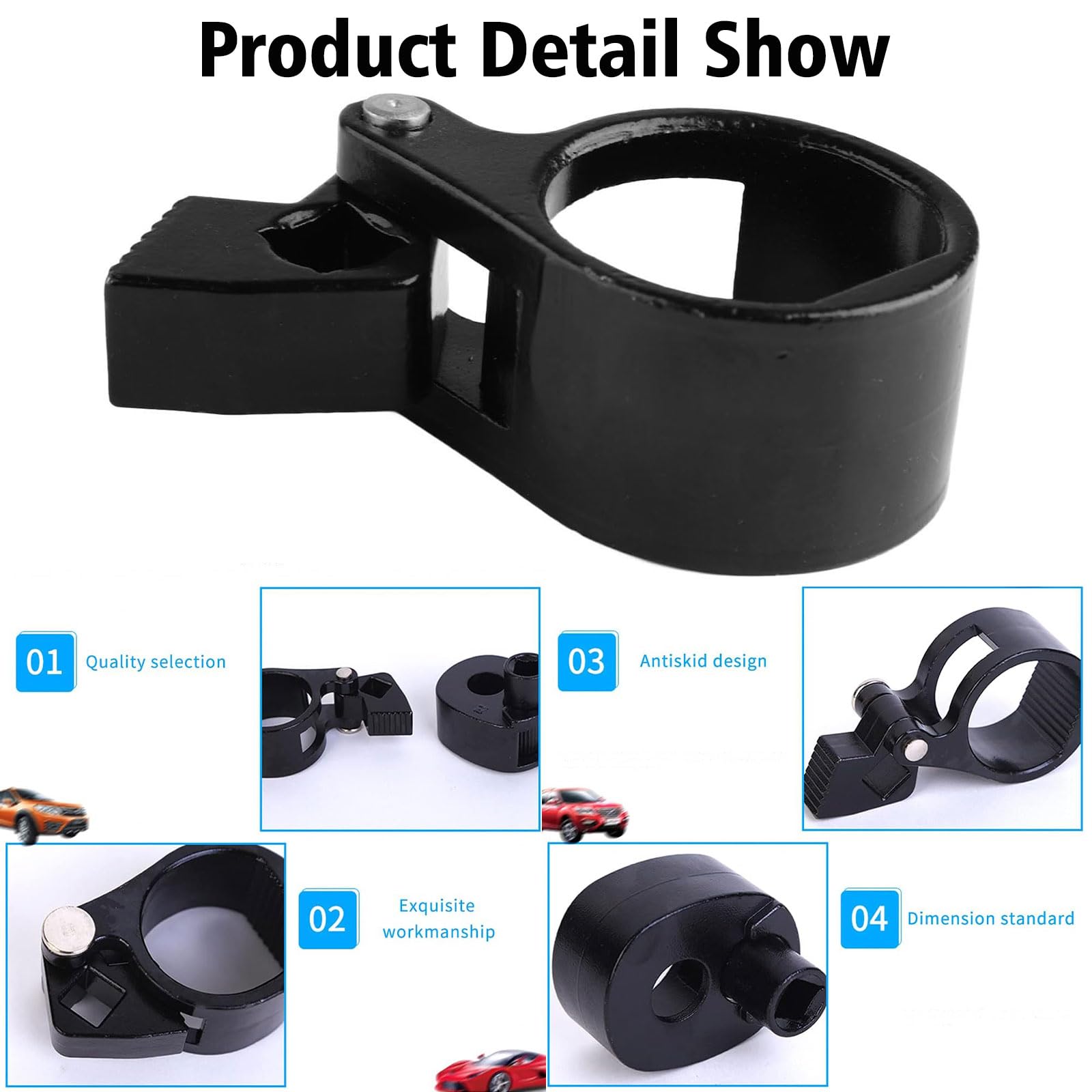 Outil de Démontage de Biellette de Direction,Voiture Extracteur Rotule,Rotule Axiale de Direction pour Voiture,Extracteur Rotule Axiale Universel,Arrache Rotule Outil de Retrait