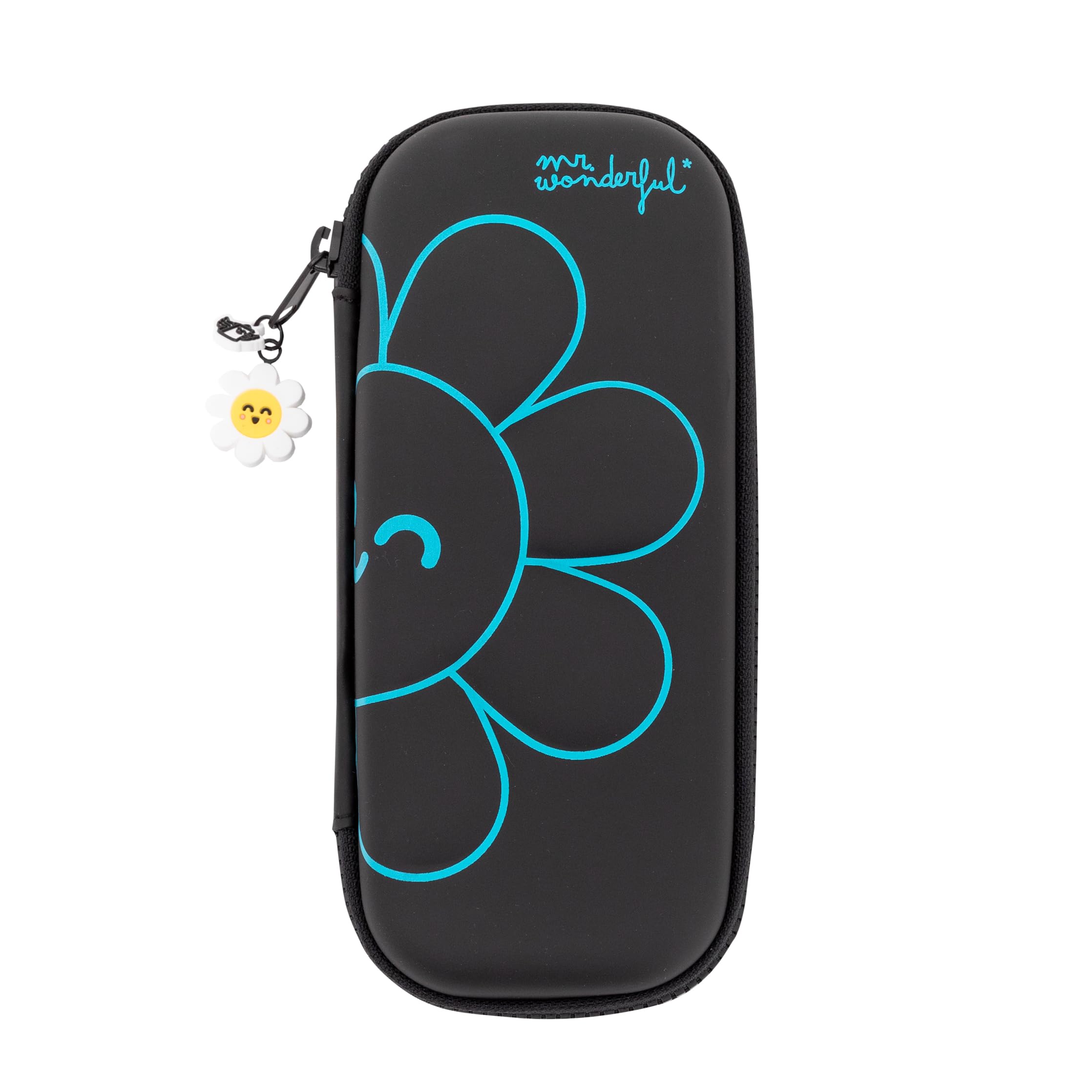 Mr. Wonderful - Wonder Daisy Embossed Case - Blue, Multicoloured, Standard